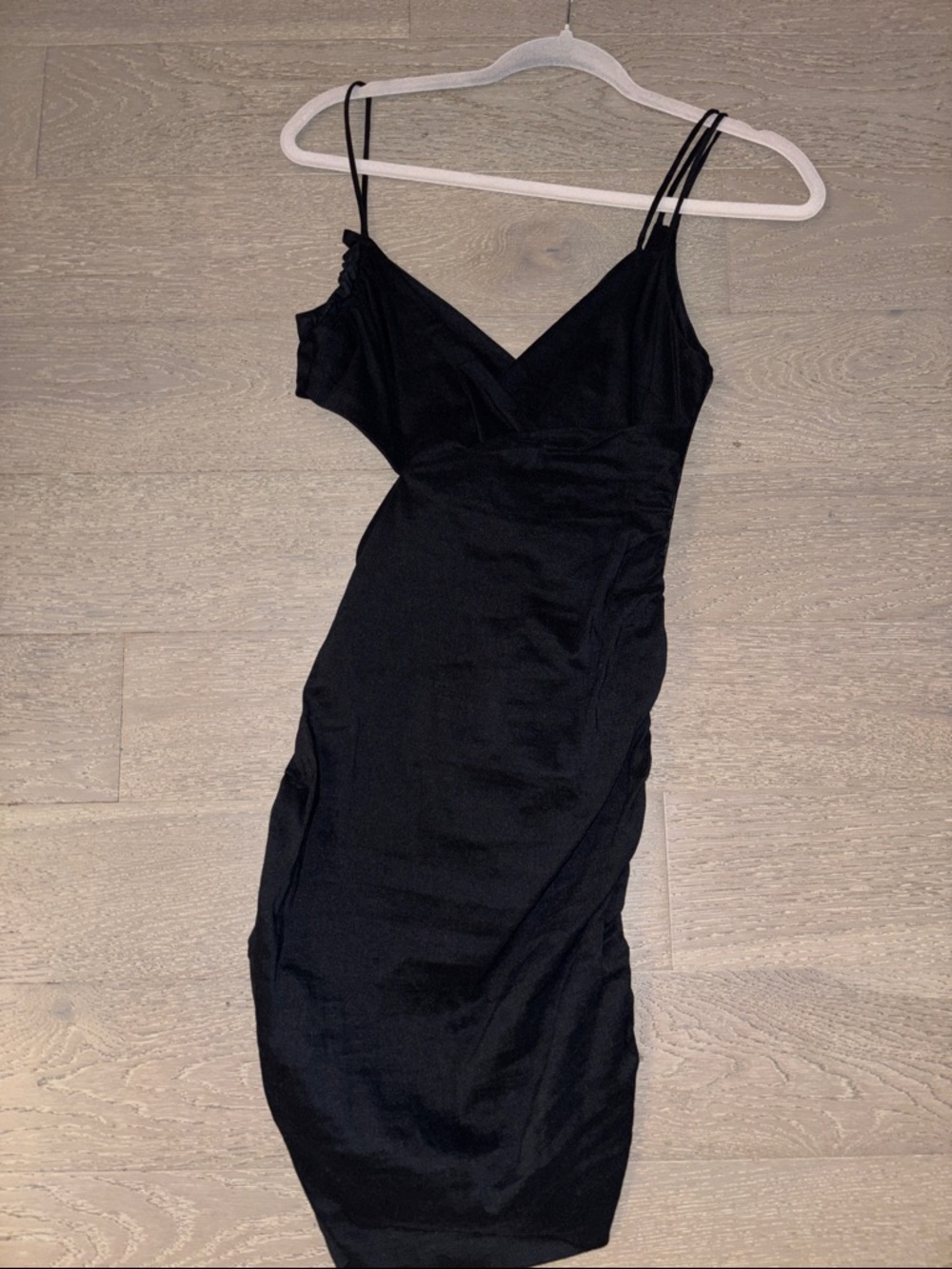 Mini black dress